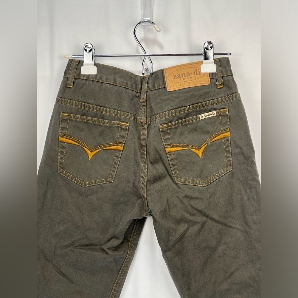 Zana Di Jeans - Women’s Jeans - Brown/Green/Khaki - Size 5/6
